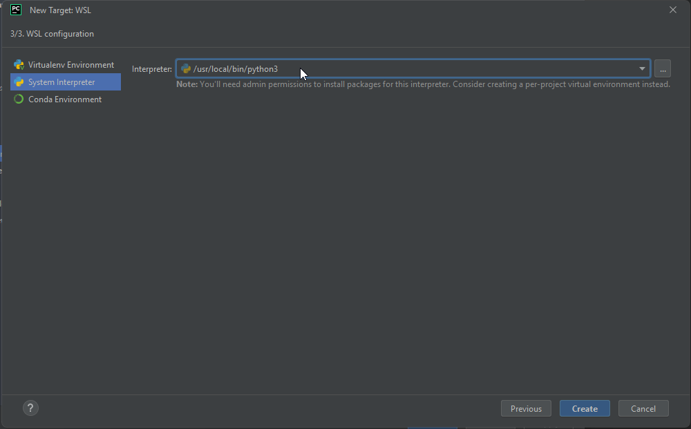 System Interpreter